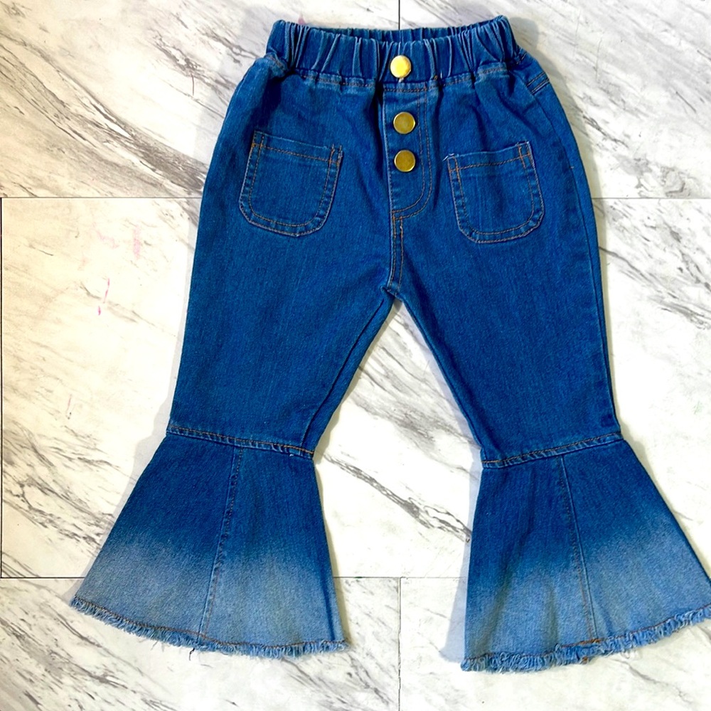 Toddler girl 4/5 flare boot cut jeans